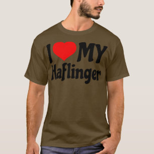 I love my Haflinger Horse T-Shirt
