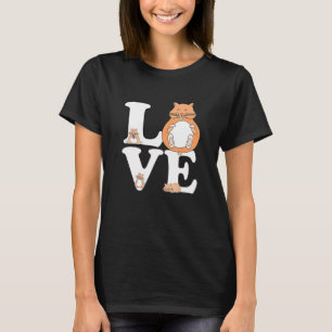 I Love My Hamster - Love Hamsters Cute T-Shirt