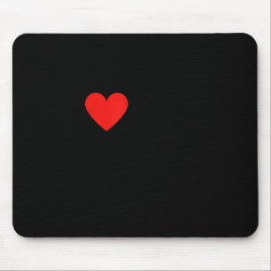 I Love My Hole Husband Funny Sarcastic Tee For Wif Mouse Mat