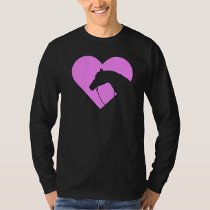 I Love My Horse Heart Horse Riding Horse Girl 3 T-Shirt