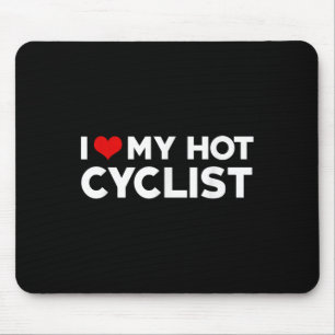 I Love My Hot Badminton Player Husband Wife Boyfri Mouse Mat