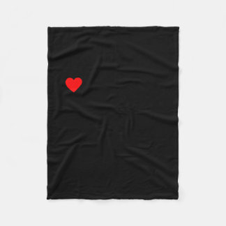 I Love My Hot Black Wife  Fleece Blanket