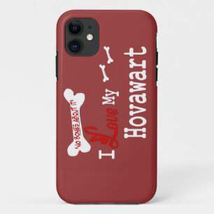I Love My Hovawart iPhone 11 Case