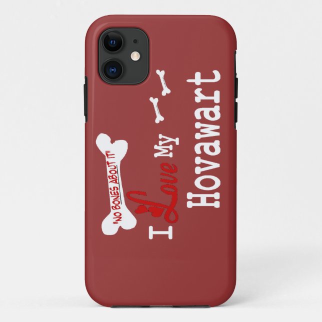 I Love My Hovawart Case-Mate iPhone Case (Back)