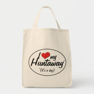 I Love My Huntaway (It's a Dog) Tote Bag
