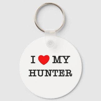 I Love My HUNTER Key Ring