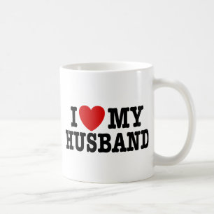 I Love My Husband Coffee Mug