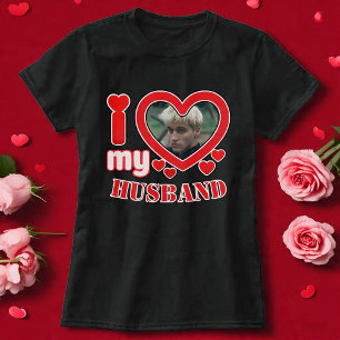 I Love My Husband Personalized T-Shirt