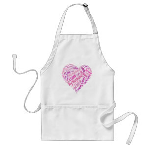 I Love My Husband Standard Apron