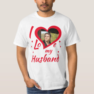 I Love my Husband - T-shirt personalizable