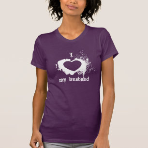 I Love My Husband Tee Shirt