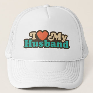 I Love My Husband Trucker Hat