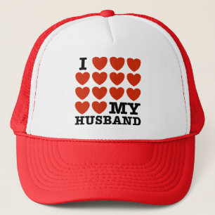 I Love My Husband Trucker Hat