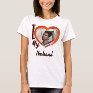 I Love My Husband Womens Tshirts