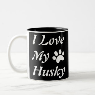 I love my Husky Two-Tone Coffee Mug