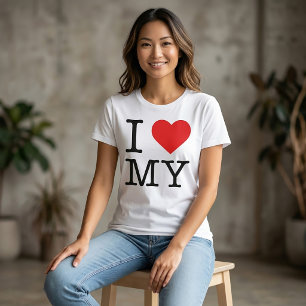I LOVE MY I HEART MY MALAYSIA T-SHIRT
