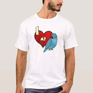 I Love my Indian Ringneck Parakeet T-Shirt
