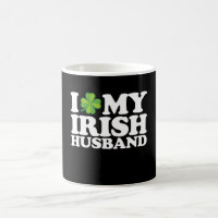 I Love My Irish Husband Couple St Patrick's Day