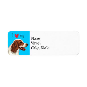 I Love my Irish Red and White Setter