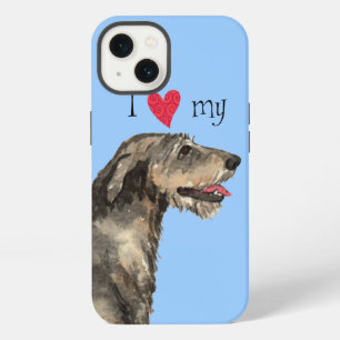 I Love my Irish Wolfhound iPhone 13 Case