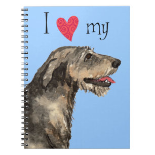 I Love my Irish Wolfhound Notebook