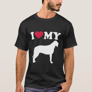 I Love My Irish Wolfhound T-Shirt