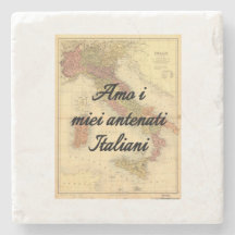 I Love My Italian Ancestors | Custom Coasters