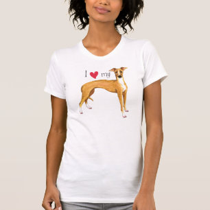 I Love my Italian Greyhound T-Shirt