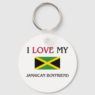 I Love My Jamaican Boyfriend Key Ring