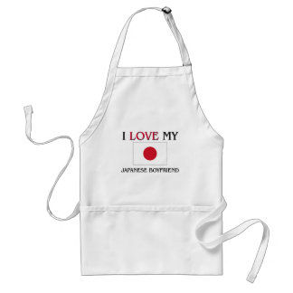 I Love My Japanese Boyfriend Standard Apron