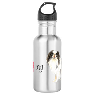 I Love my Japanese Chin 532 Ml Water Bottle
