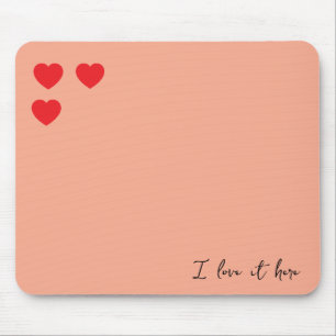 I love my job mouse pad