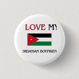 I Love My Jordanian Boyfriend 3 Cm Round Badge