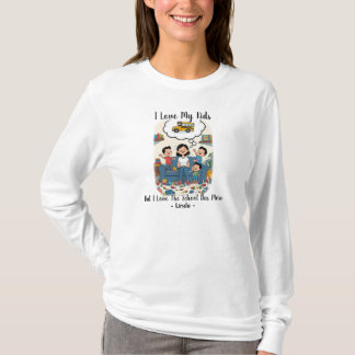 I Love My Kids But I Love The School Bus More T-Shirt