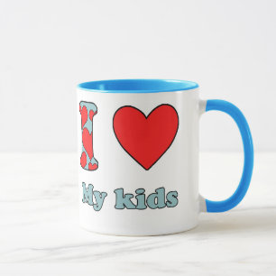 I love my kids mug