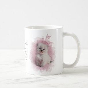 I Love My Kitty and She Loves Me Coffee Mug