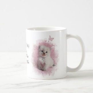 I Love My Kitty and She Loves Me Coffee Mug