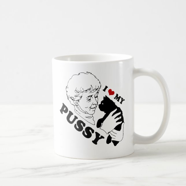I LOVE MY KITTY COFFEE MUG (Right)