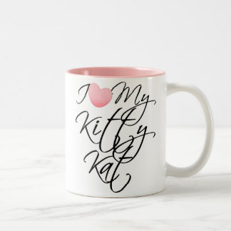 I Love My Kitty Kat Mug