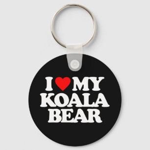I LOVE MY KOALA BEAR KEY RING