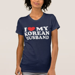 I Love My Korean Husband T-Shirt