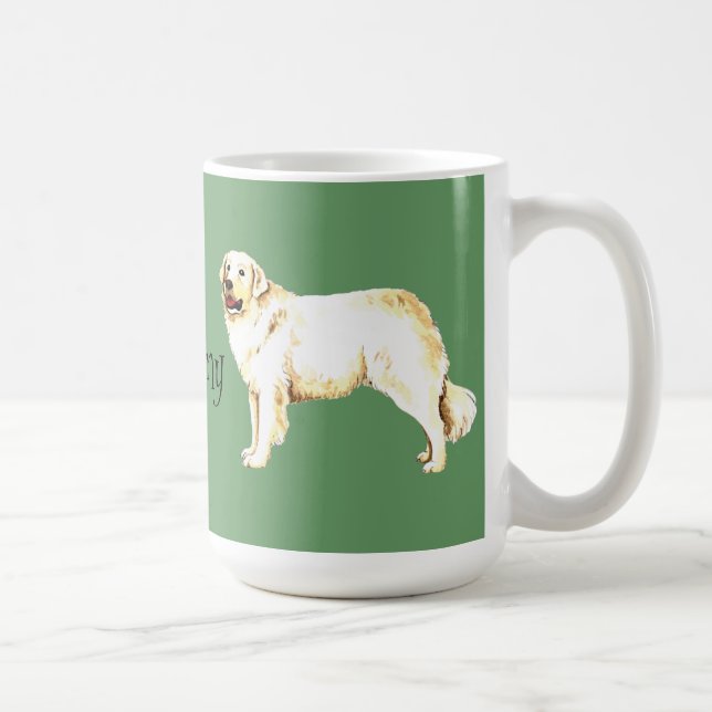 I Love my Kuvasz Coffee Mug (Right)