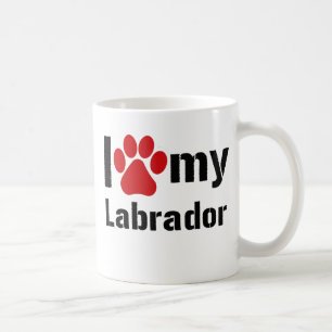 I Love my Labrador Coffee Mug