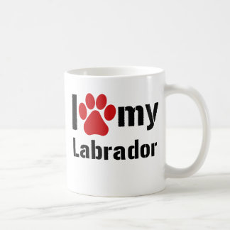 I Love my Labrador Coffee Mug