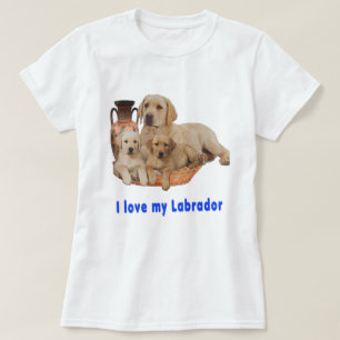 I love My Labrador t-shirts