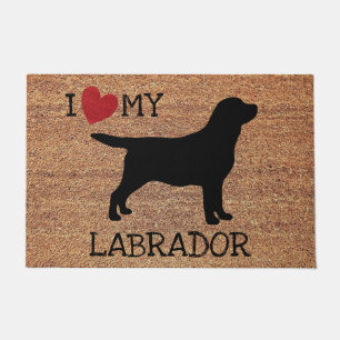I Love My Labrador - Welcome Doormat - Labrador