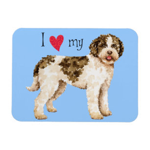 I Love my Lagotto Magnet