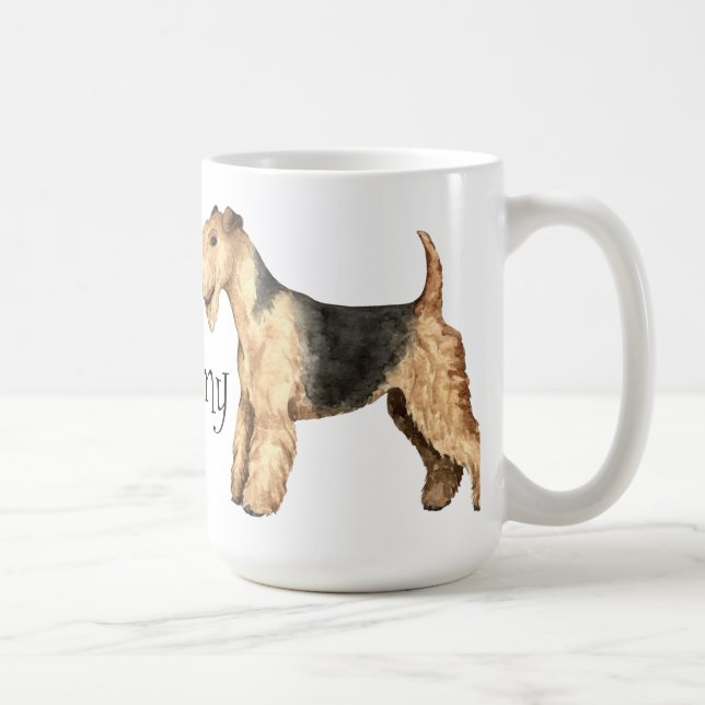 I Love my Lakeland Terrier Coffee Mug (Right)