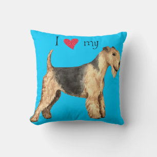 I Love my Lakeland Terrier Cushion