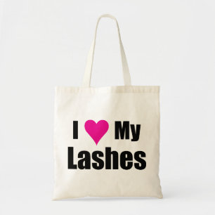 I Love My Lashes Totes Bag